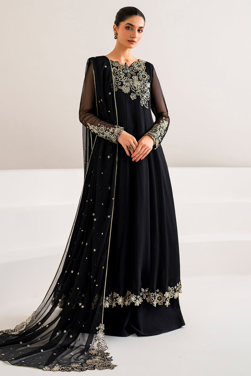 FARASHA EMBROIDERED CHIFFON - 3 PC UNSTITCHED