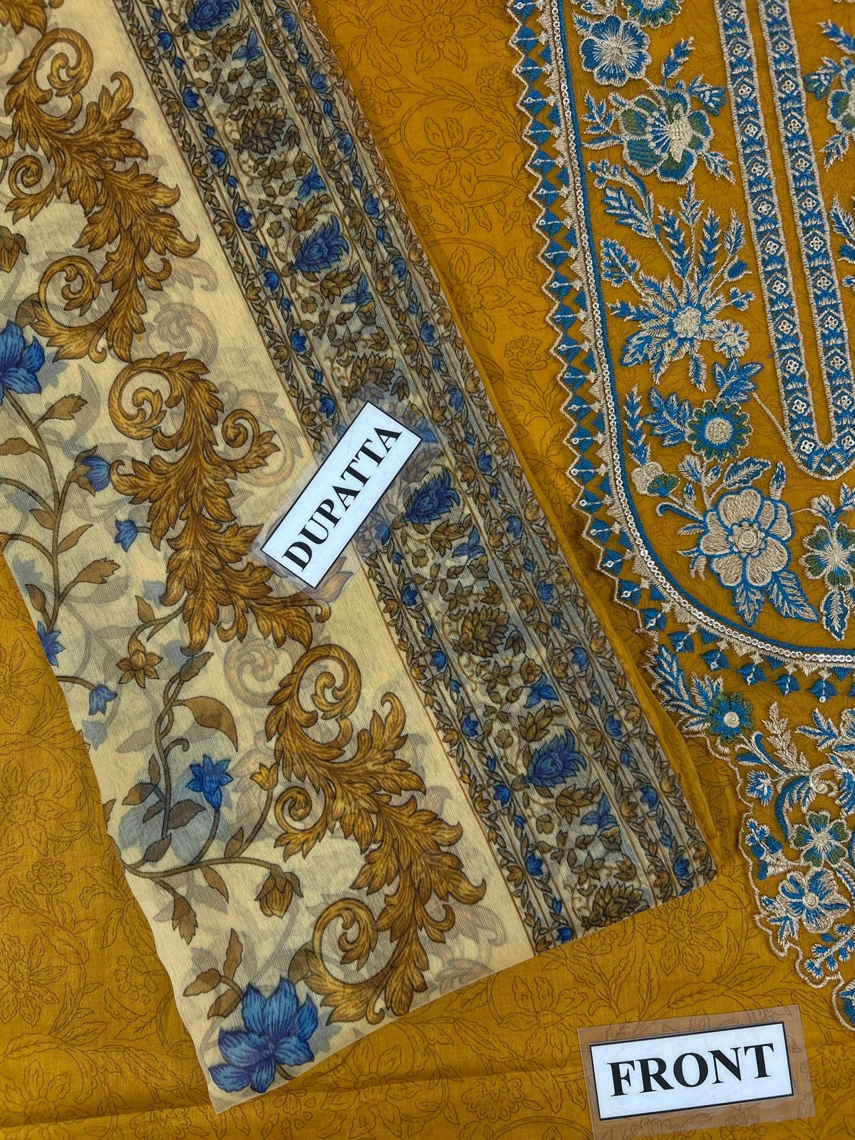 SAPPHIRE FORMALS EMBROIDERED LAWN - 3 PC UNSTITCHED