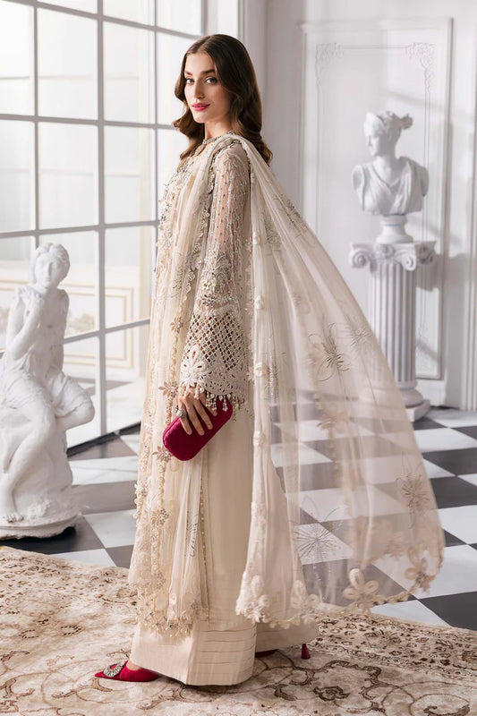 MARIA B LUXURY WEDDING EMBROIDERED CHIFFON - 3 PC UNSTITCHED