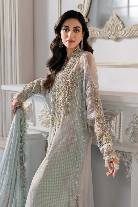 MARIA B LUXURY EMBROIDERED CHIFFON - 3 PC UNSTITCHED