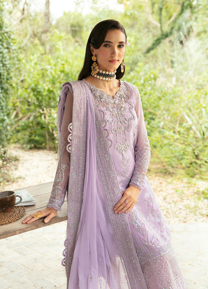 GULAAL EMBROIDERED CHIFFON - 3 PC UNSTITCHED