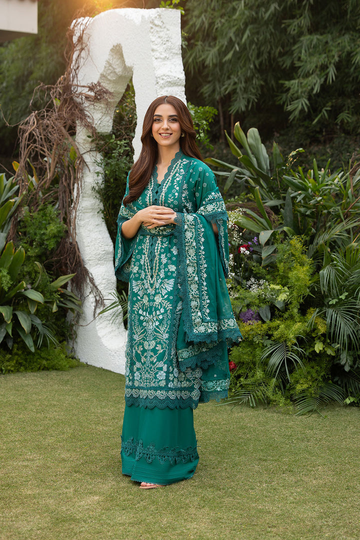 SOBIA NAZIR LUXURY EMBROIDERED LAWN - 3 PC UNSTITCHED