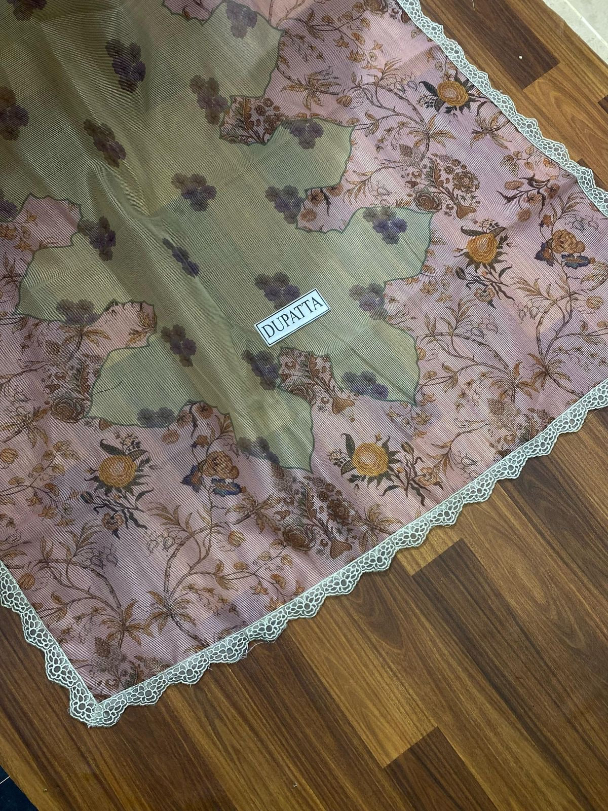 SARDINIA CHIKANKARI LASER EMBROIDERED LAWN - 3 PC UNSTITCHED