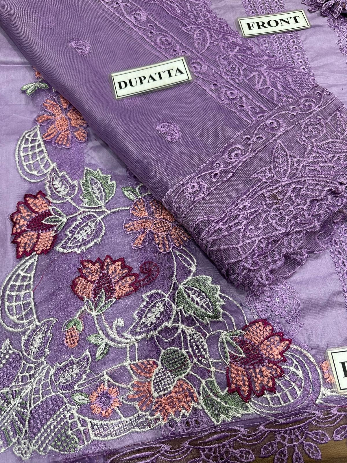 IMROZIA SERENE EMBROIDERED CHIKANKARI LAWN - 3 PC UNSTITCHED