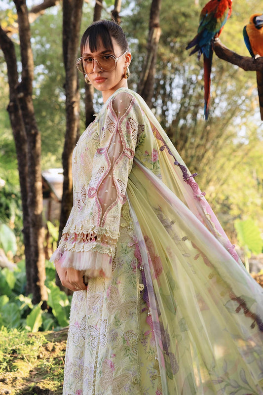 MARIA B FORMALS EMBROIDERED LAWN - 3 PC UNSTITCHED