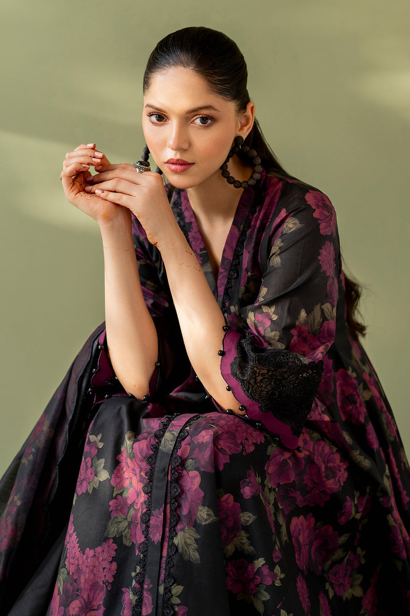 BAROQUE EMBROIDERED LAWN - 3 PC UNSTITCHED