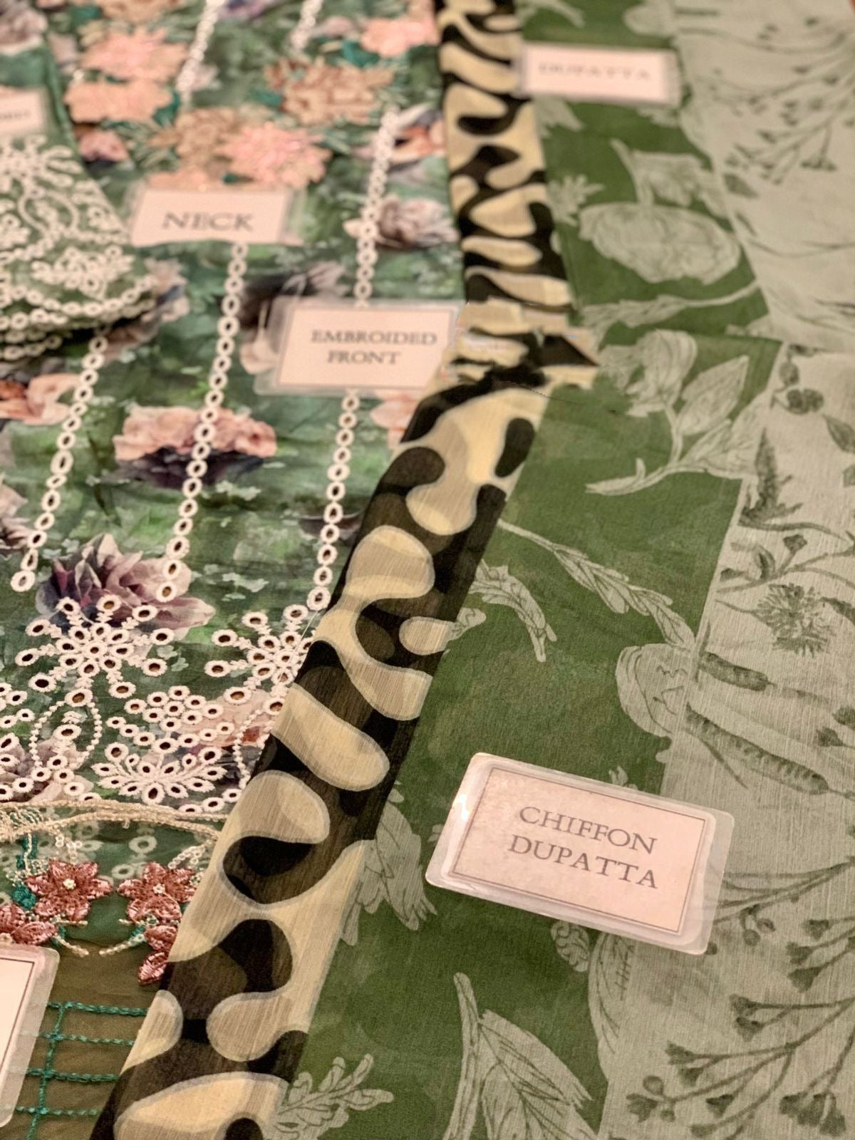 ASIFA NABEEL DIGITAL PRINTED SCIFFLIE EMBROIDERED LAWN - 3 PC UNSTITCHED