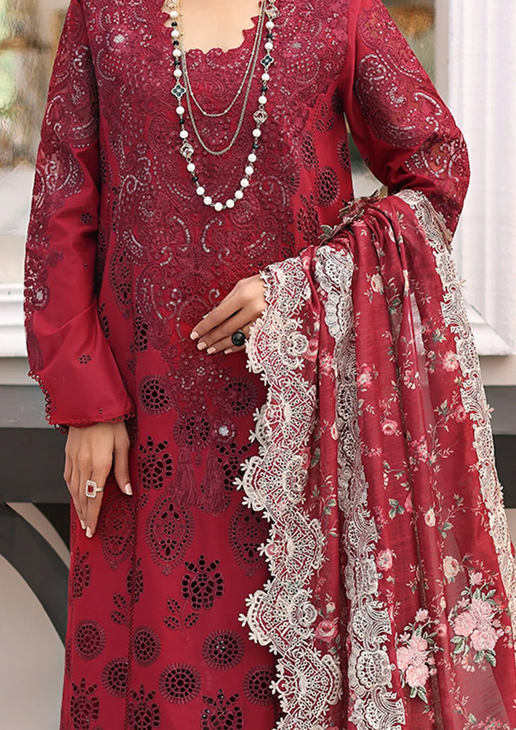 ELAF FESTIVE CHIKANKARI EMBROIDERED LAWN - 3 PC UNSTITCHED