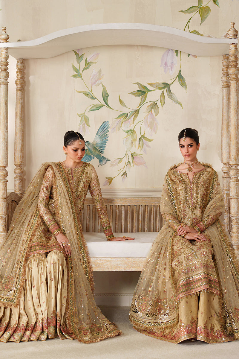 BAROQUE CHANTELLE LUXURY WEDDING EMBROIDERED CHIFFON - 3 PC UNSTITCHED