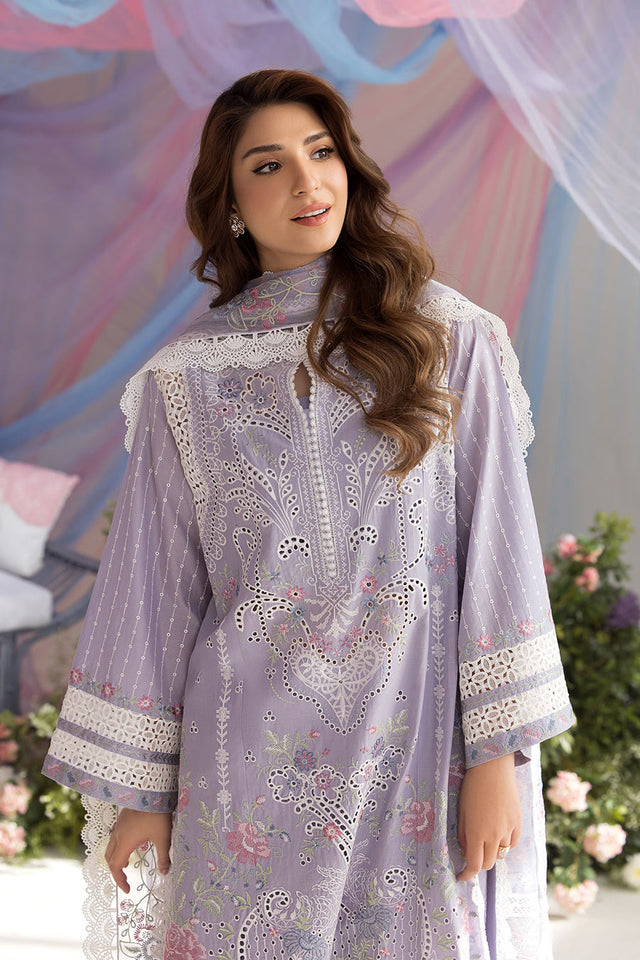 SOBIA NAZIR LUXURY EMBROIDERED CHIKANKARI LAWN - 3 PC UNSTITCHED