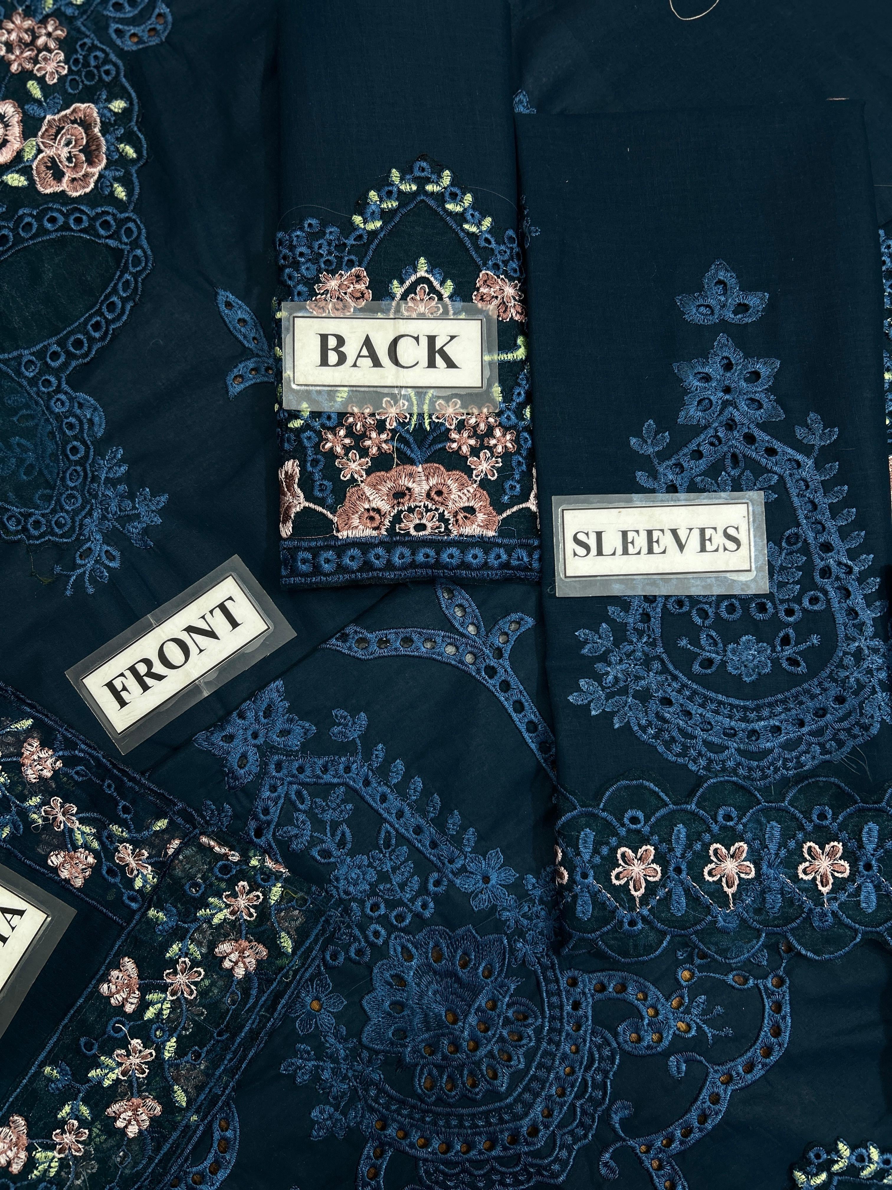 IMROZIA SERENE EMBROIDERED CHIKANKARI LAWN - 3 PC UNSTITCHED