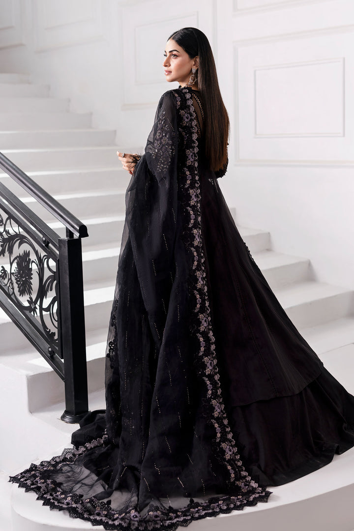 MARIA B LUXURY EMBROIDERED CHIFFON - 3 PC UNSTITCHED