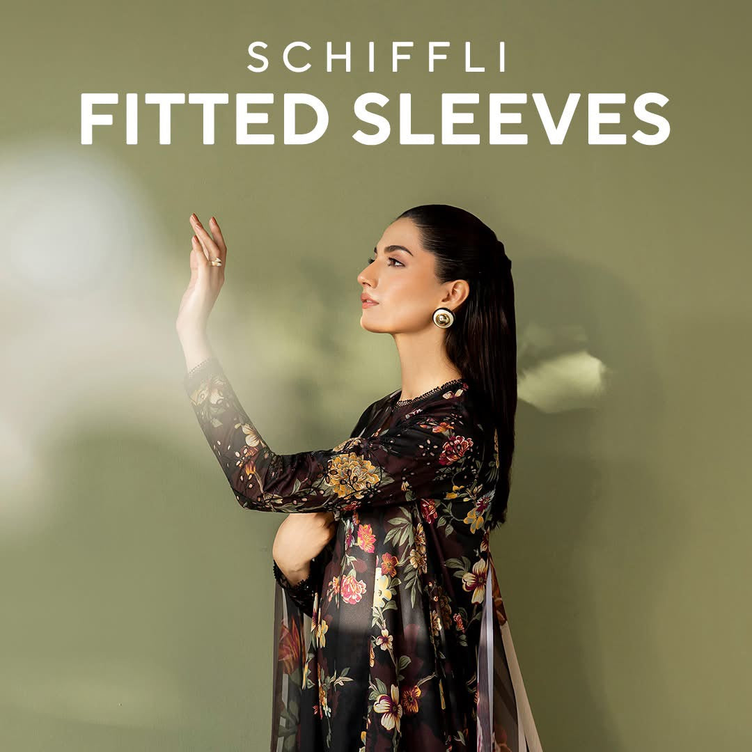 BAROQUE EMBROIDERED LAWN - 3 PC UNSTITCHED