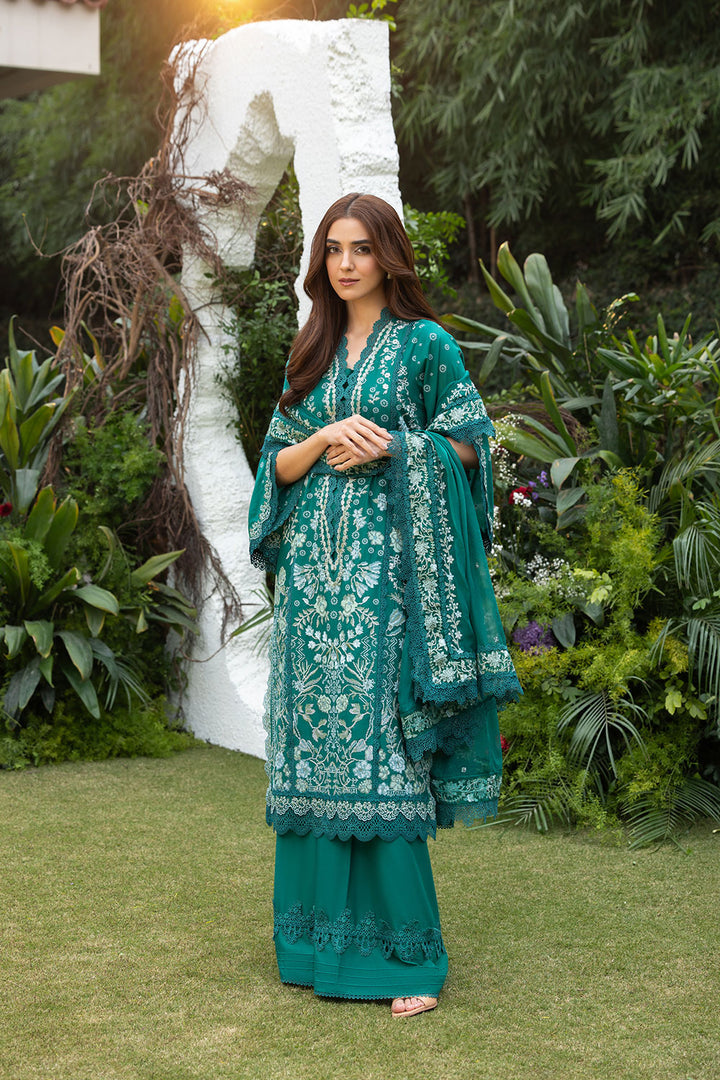 SOBIA NAZIR LUXURY EMBROIDERED LAWN - 3 PC UNSTITCHED