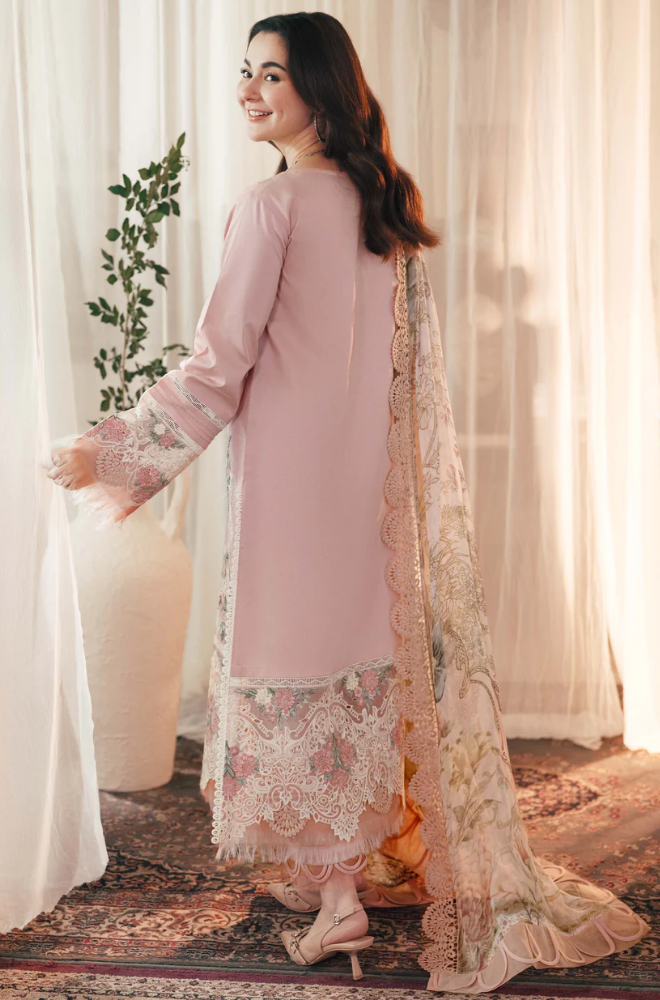 JADE EMBROIDERED CHIKANKARI LAWN - 3 PC UNSTITCHED