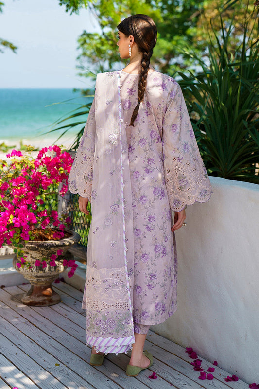 BAROQUE EMBROIDERED LAWN - 3 PC UNSTITCHED