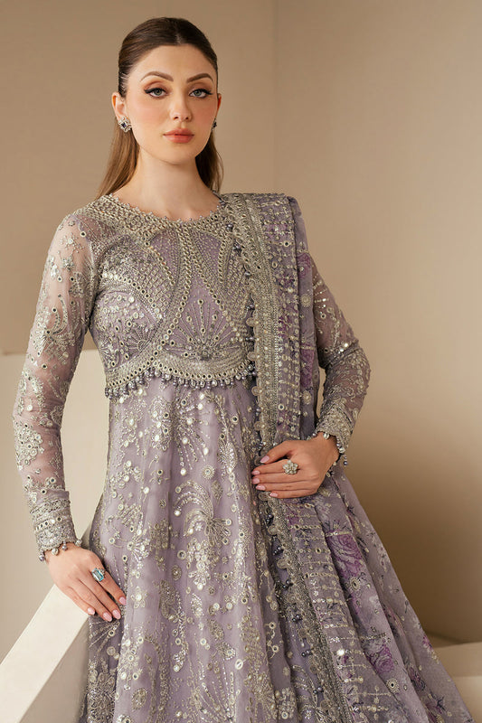 JAZMIN LUXURY EMBROIDERED CHIFFON MAXI - 3 PC UNSTITCHED