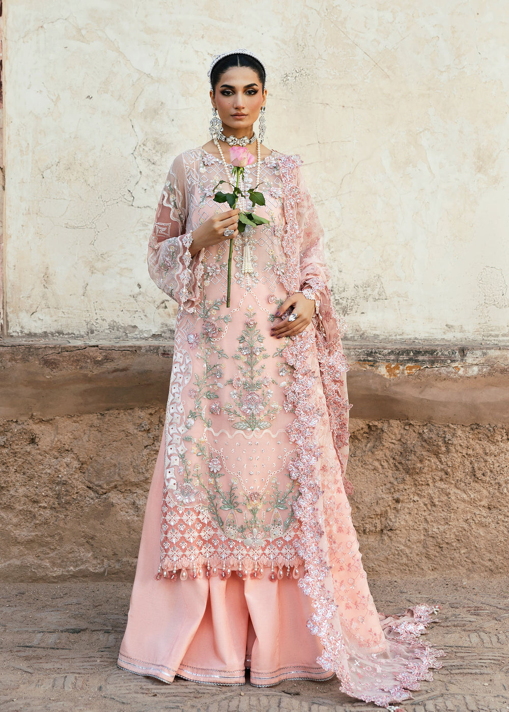 SARDINIA LUXURY EMBROIDERED LAWN - 3 PC UNSTITCHED