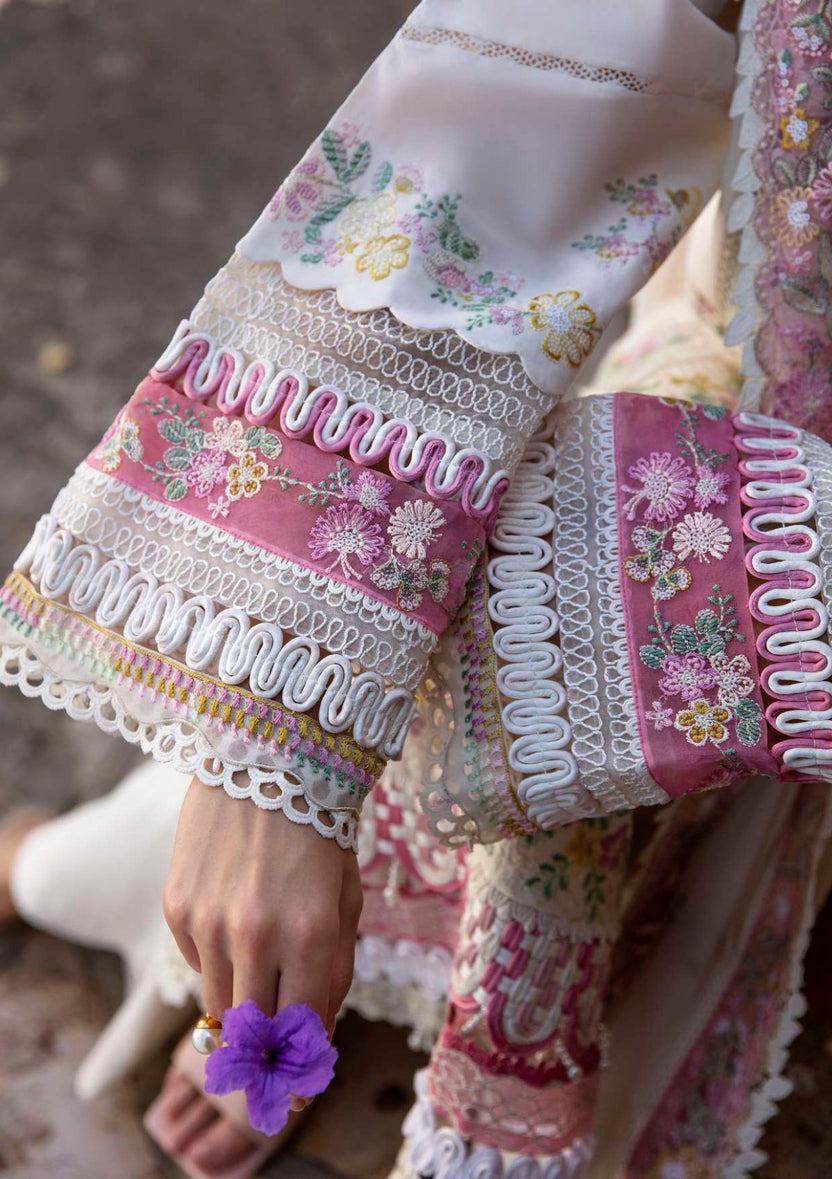 REPUBLIC LUXURY EMBROIDERED CHIKANKARI LAWN - 3 PC UNSTITCHED