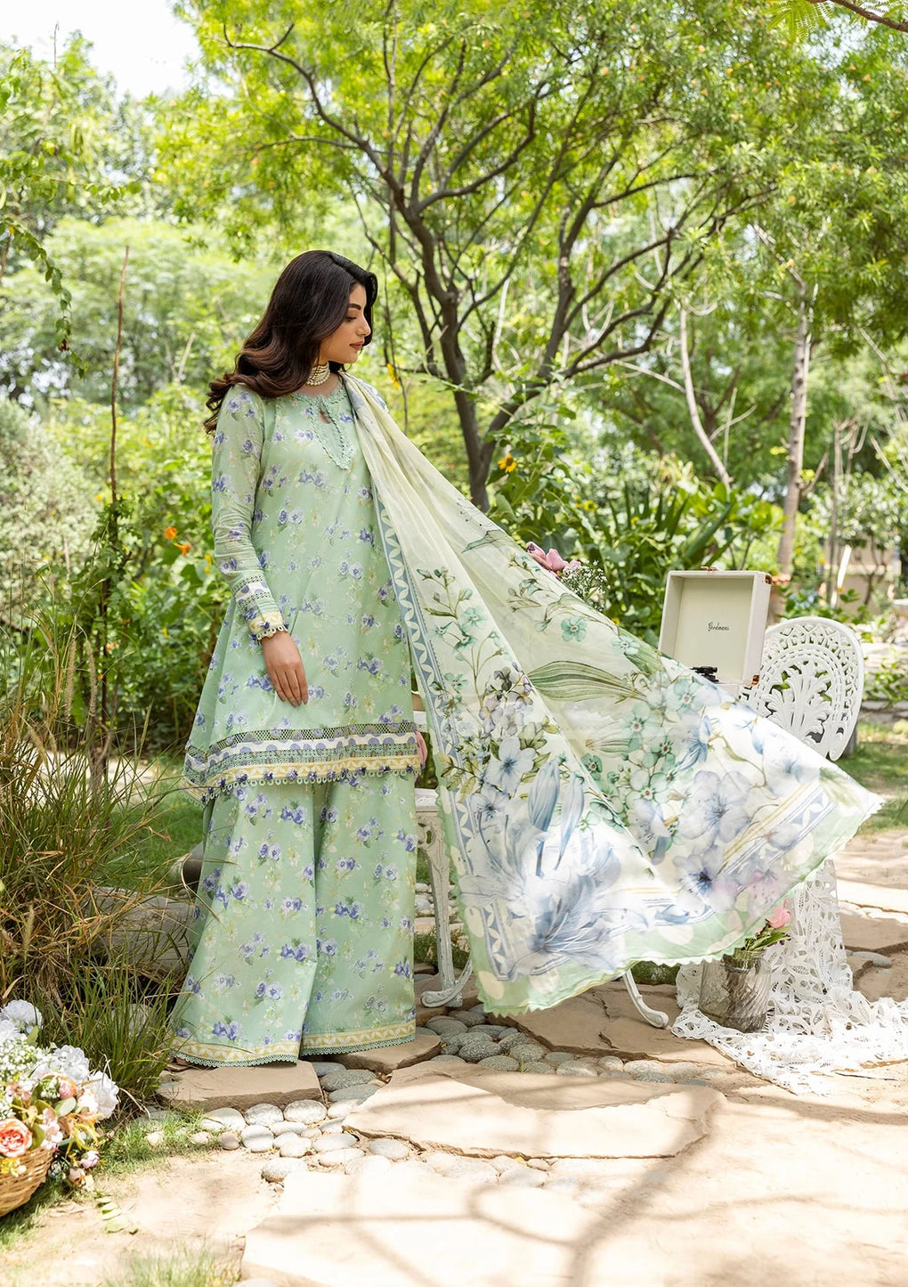 ELAF PRINTED FORMALS LAWN - 3 PC UNSTITCHED