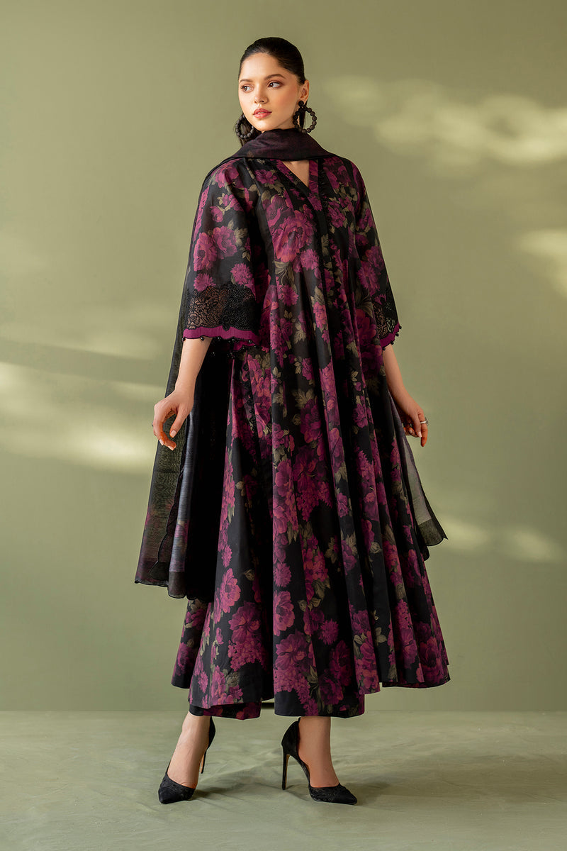 BAROQUE EMBROIDERED LAWN - 3 PC UNSTITCHED