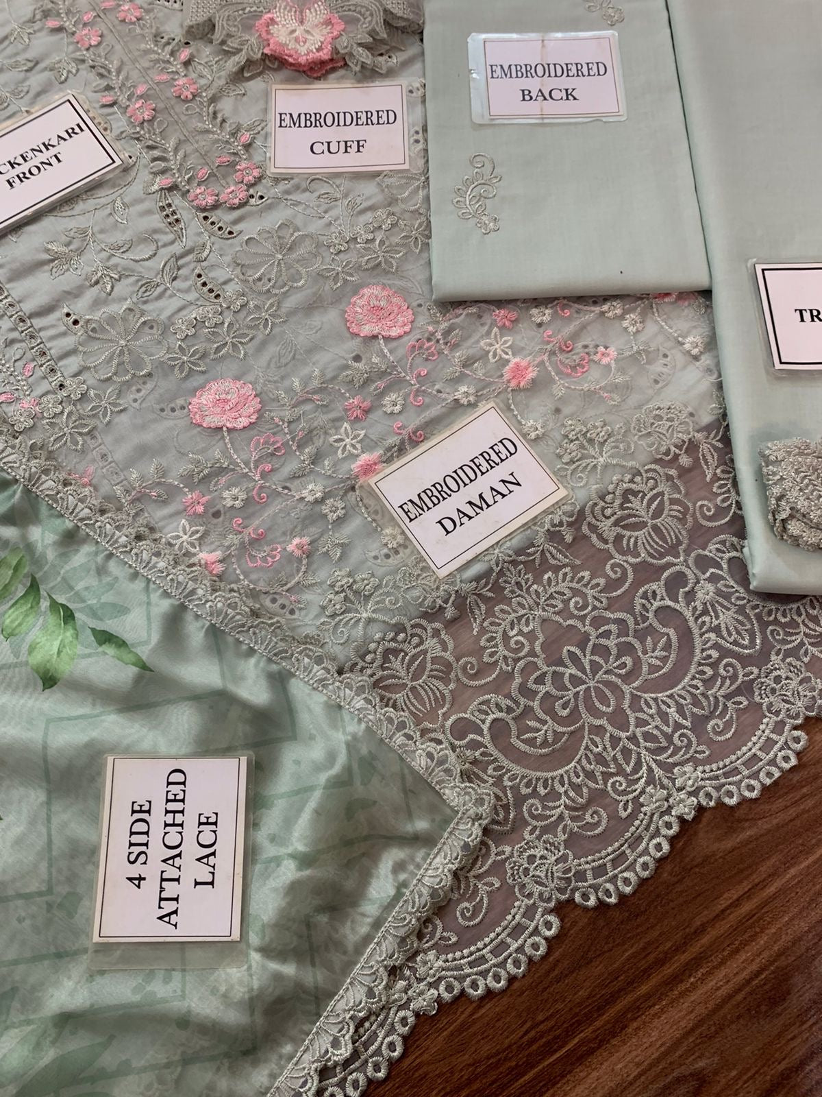 NOOR BY SADIA LUXURY EMBROIDERED LAWN - 3 PC UNSTITCHED