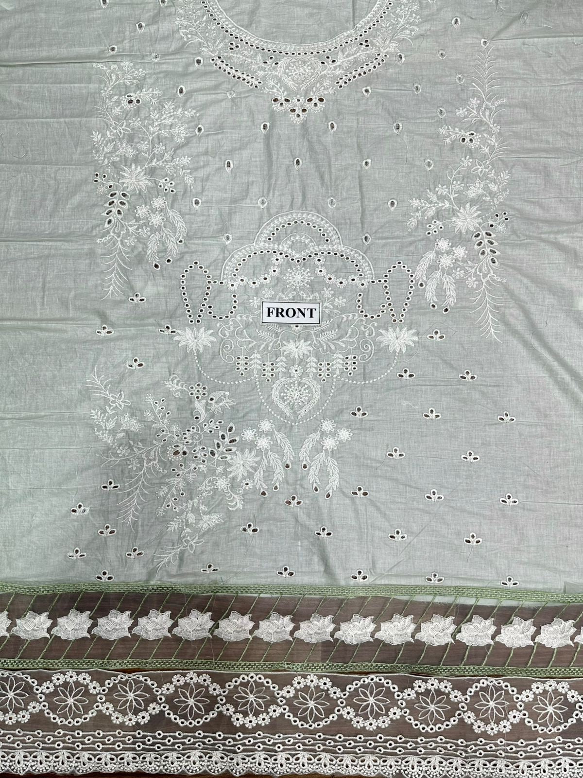IMROZIA LUXURY EMBROIDERED CHIKANKARI LAWN - 3 PC UNSTITCHED