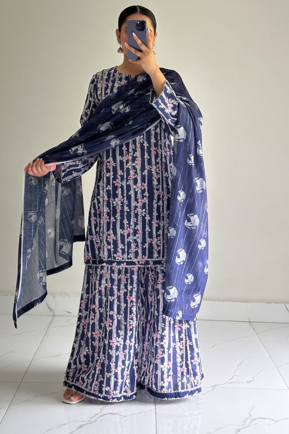 HOORAIN’S PRET DIGITAL PRINTED LAWN - 3 PC STITCHED