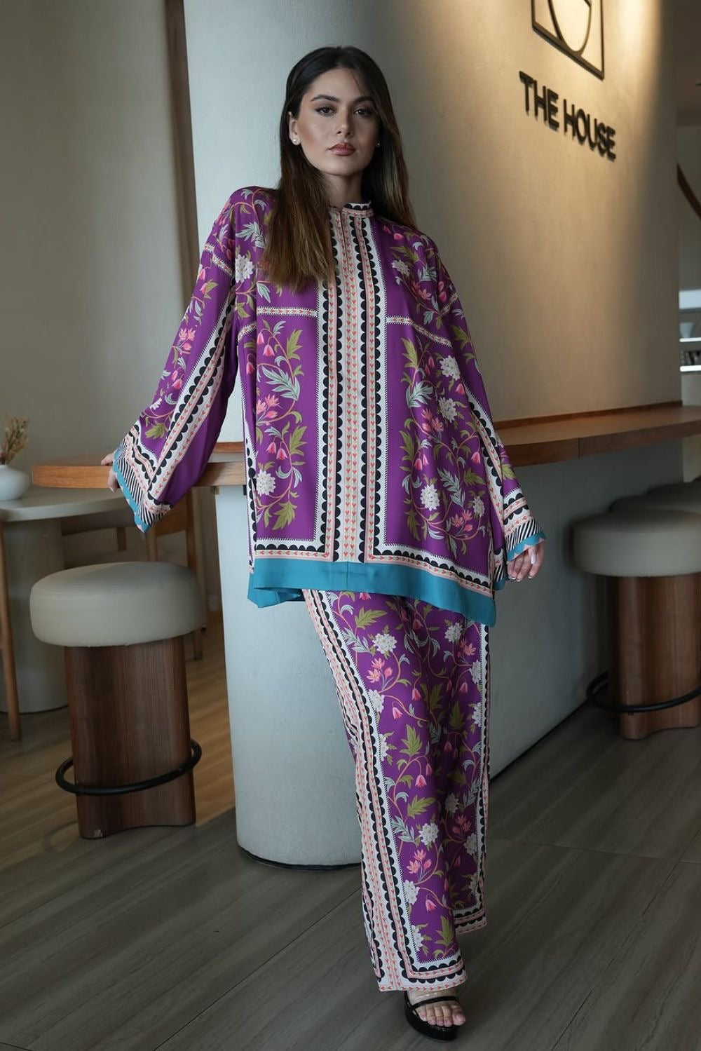 HOORAIN’S PRET DIGITAL PRINTED LAWN 2 PC - STITCHED
