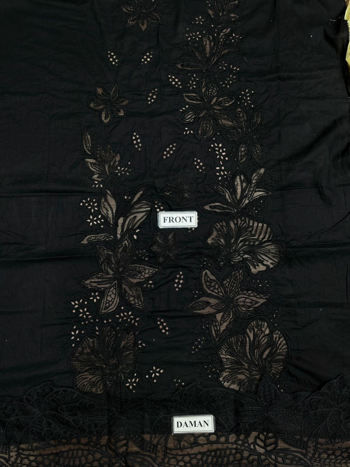 RANG RASIYA EMBROIDERED CHIKANKARI LAWN - 3 PC UNSTITCHED