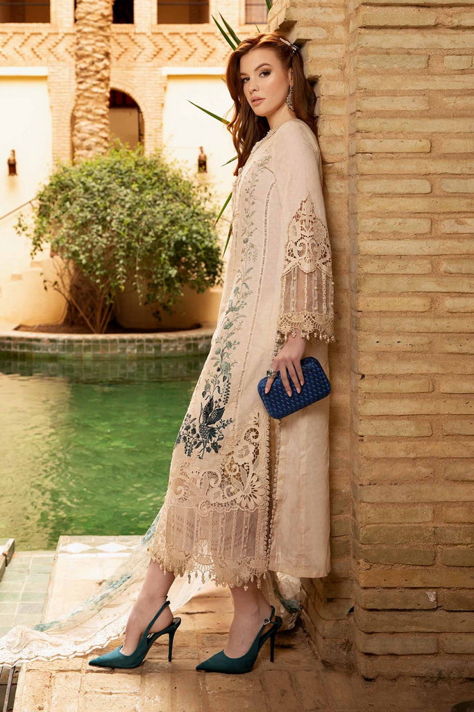 MARIA B PREMIUM LAWN EMBROIDERED - 3 PC UNSTITCHED