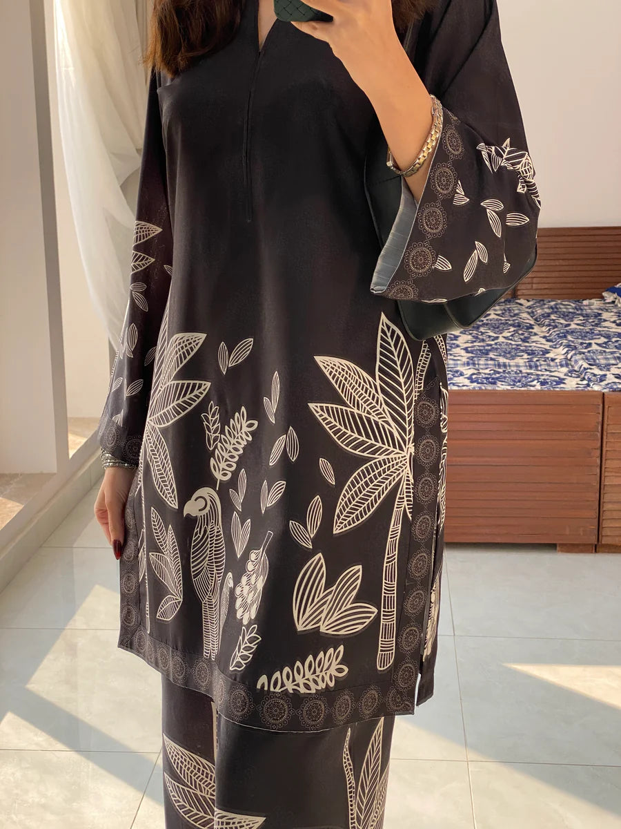HOORAIN’S PRET DIGITAL PRINTED LAWN - 2 PC STITCHED