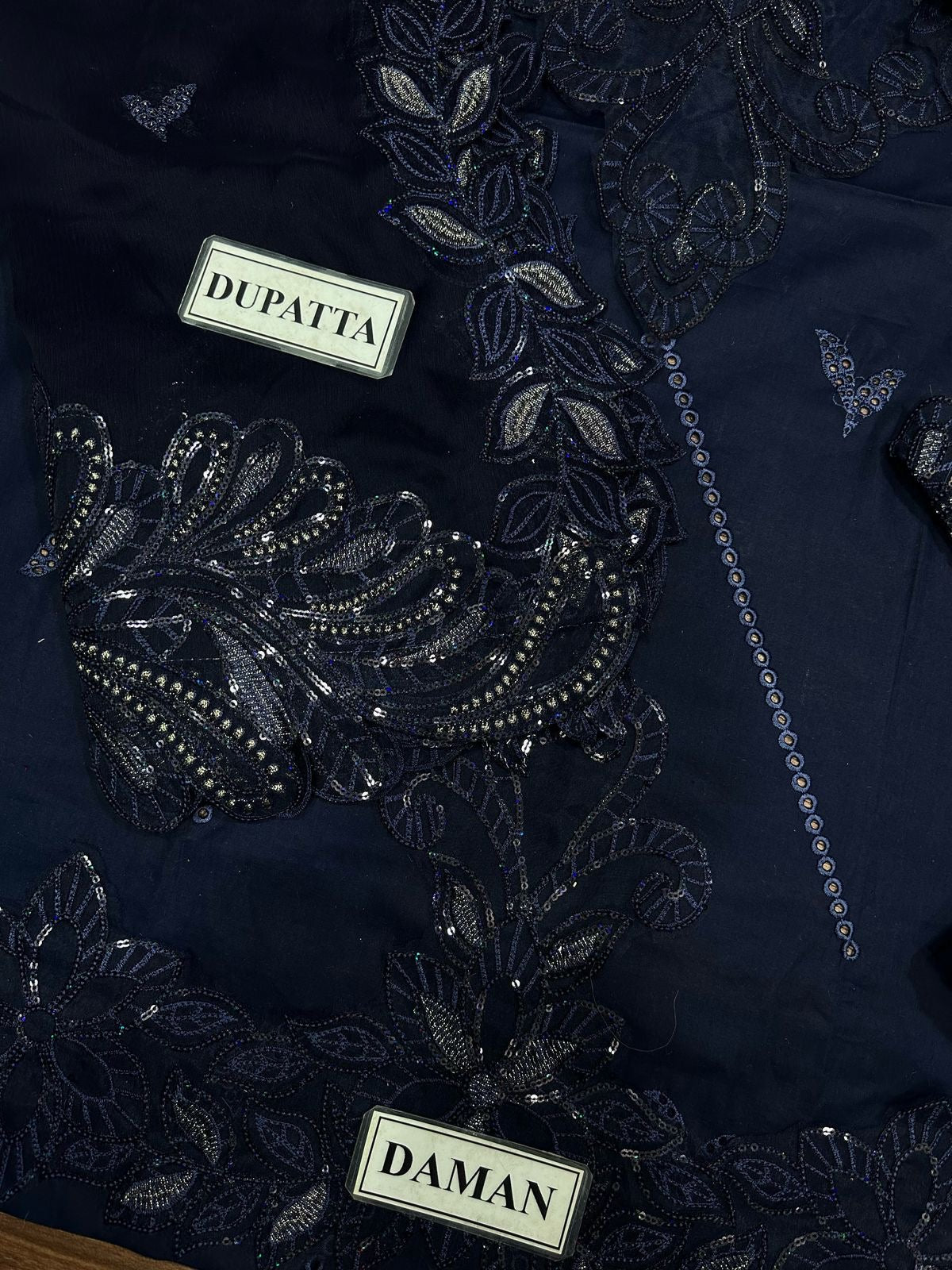 ADAN LIBAS EMBROIDERED LAWN - 3 PC UNSTITCHED