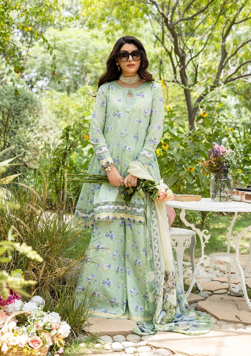 ELAF PRINTED FORMALS LAWN - 3 PC UNSTITCHED