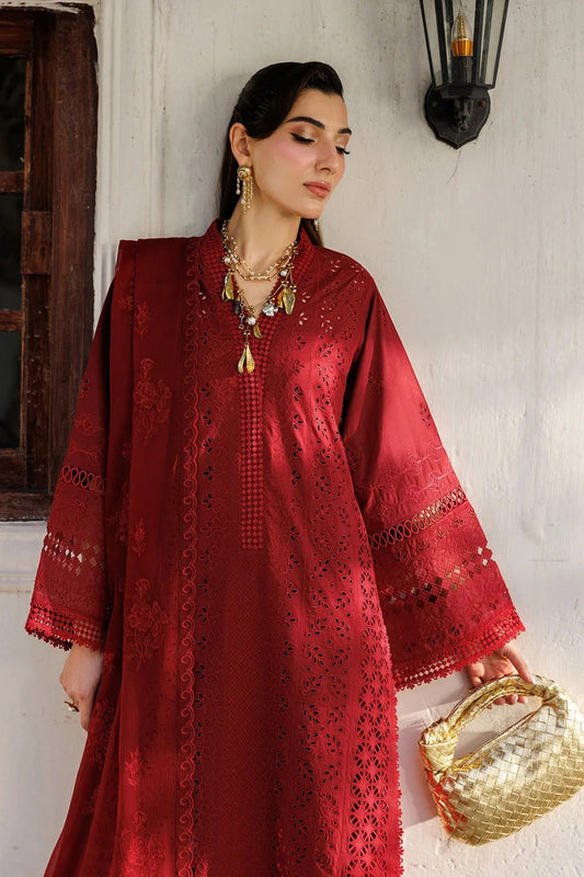 ALIZEH EMBROIDERED CHIKANKARI LAWN - 3 PC UNSTITCHED