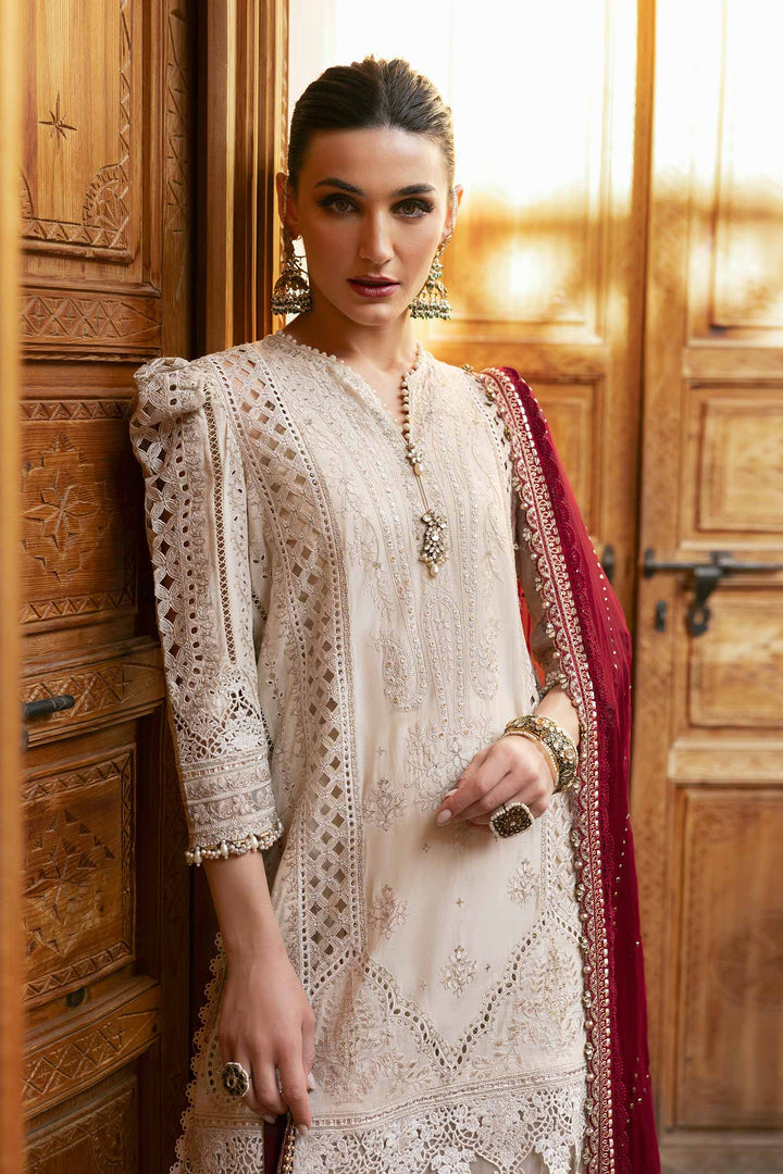 MARIA B LUXURY CHIKANKARI EMBROIDERED LAWN - 3 PC UNSTITCHED