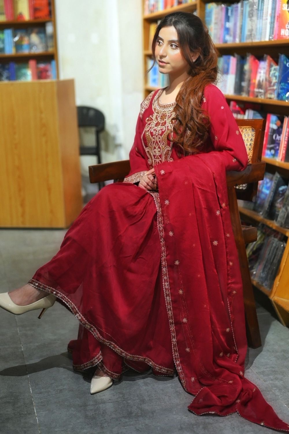 HOORAIN’S PRET CHIFFON EMBROIDERED - 3 PC STITCHED