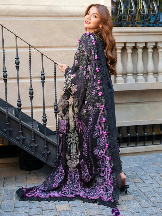 JADE LUXURY EMBROIDERED LAWN - 3 PC UNSTITCHED