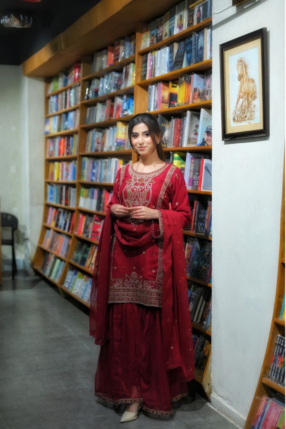 HOORAIN’S PRET CHIFFON EMBROIDERED - 3 PC STITCHED