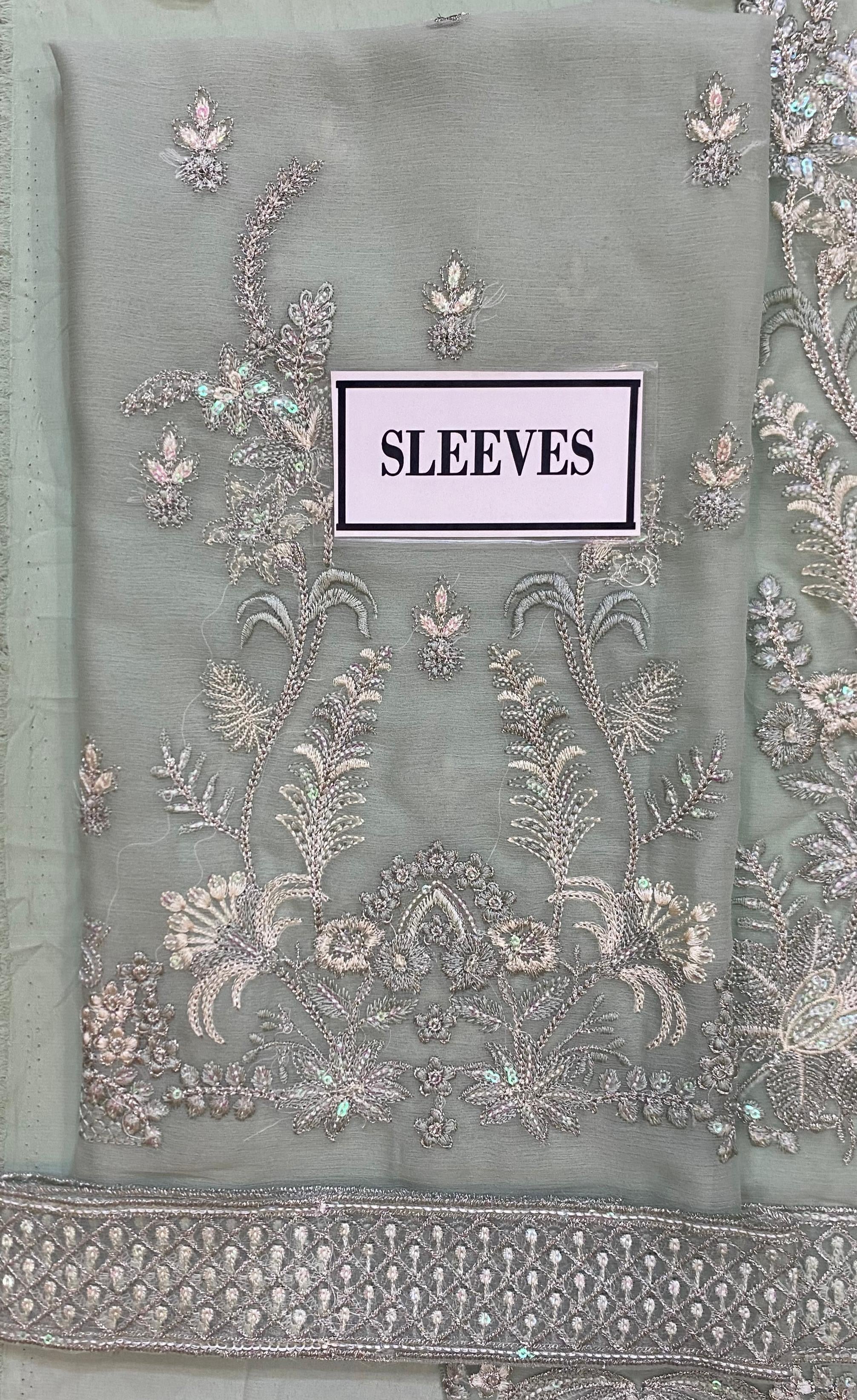 GULAAL LUXURY EMBROIDERED CHIFFON - 3 PC UNSTITCHED