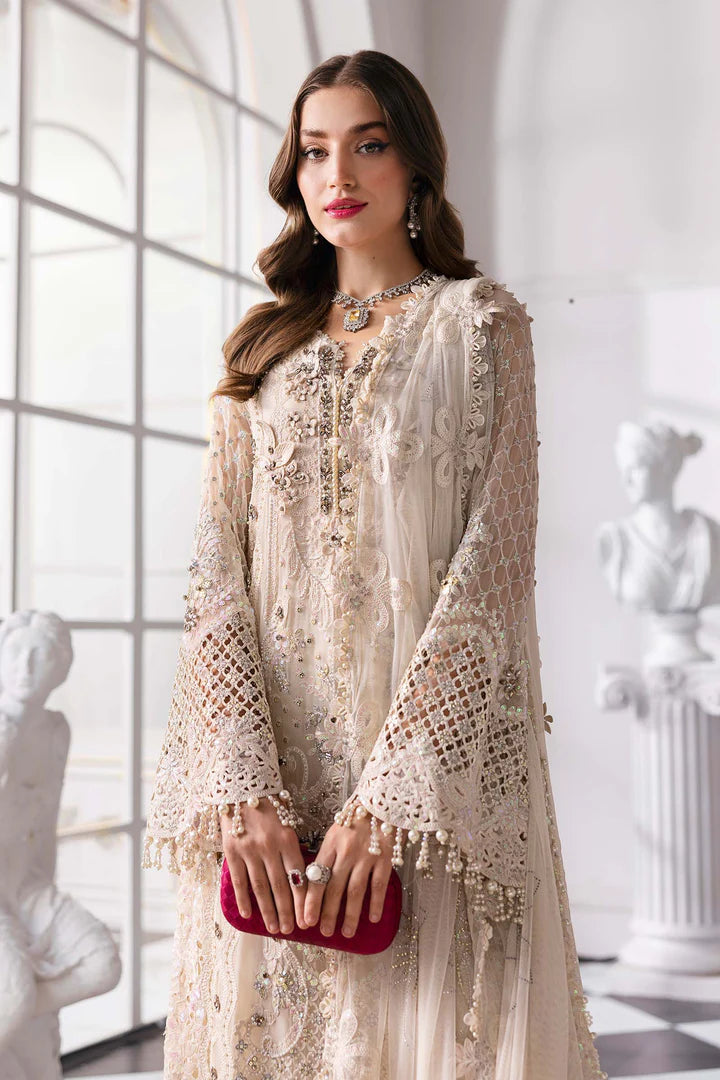 MARIA B LUXURY WEDDING EMBROIDERED CHIFFON - 3 PC UNSTITCHED