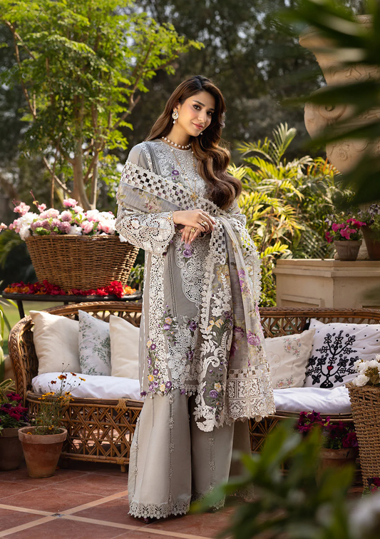ELAF PREMIUM LAWN EMBROIDERED - 3 PC UNSTITCHED