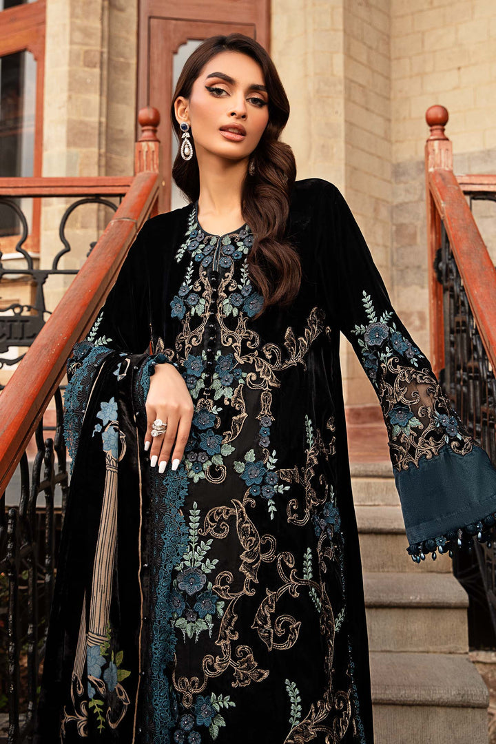 MARIA B FORMALS EMBROIDERED LAWN - 3 PC UNSTITCHED