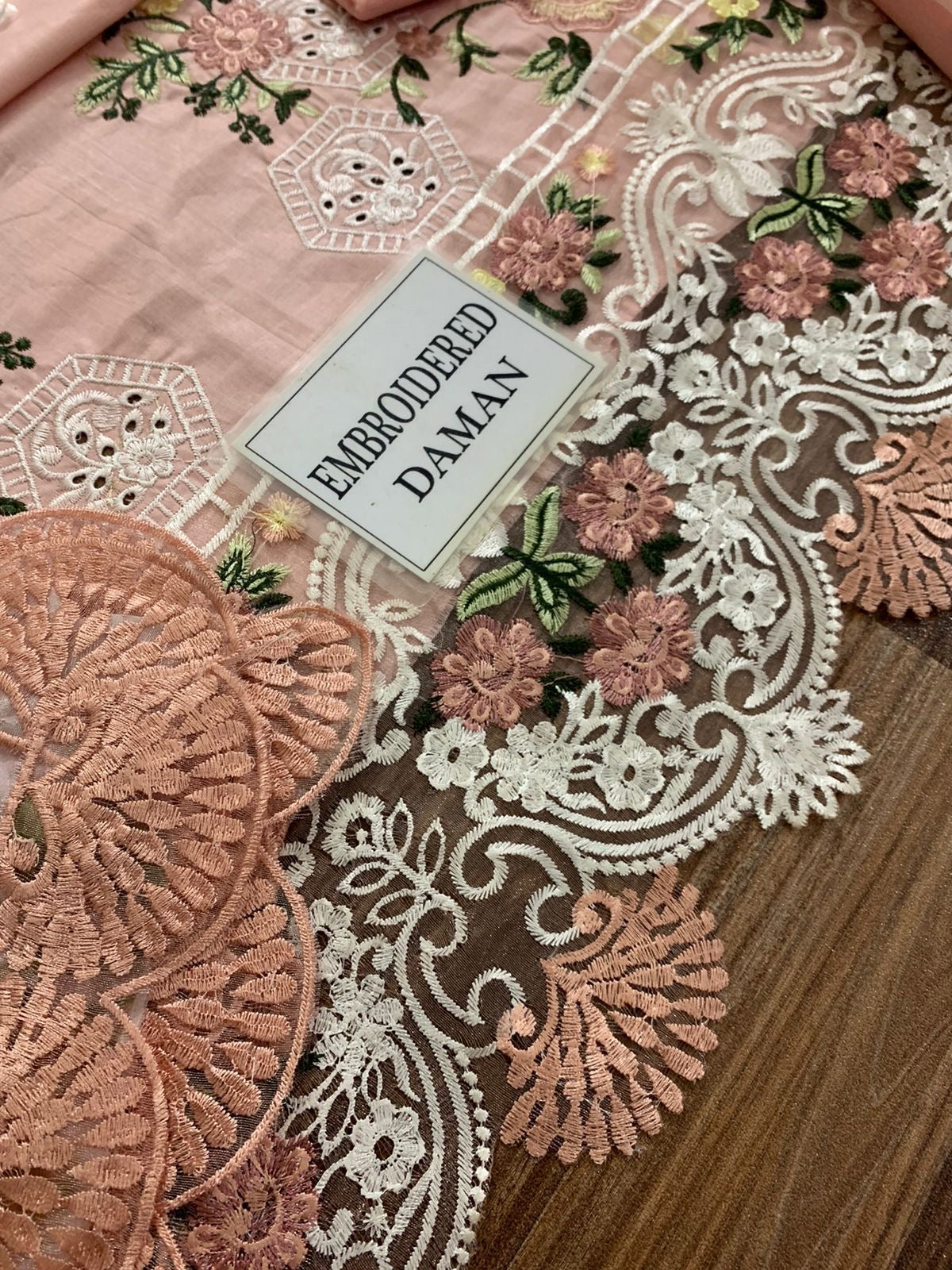 JADE EMBROIDERED CHIKANKARI LAWN - 3 PC UNSTITCHED