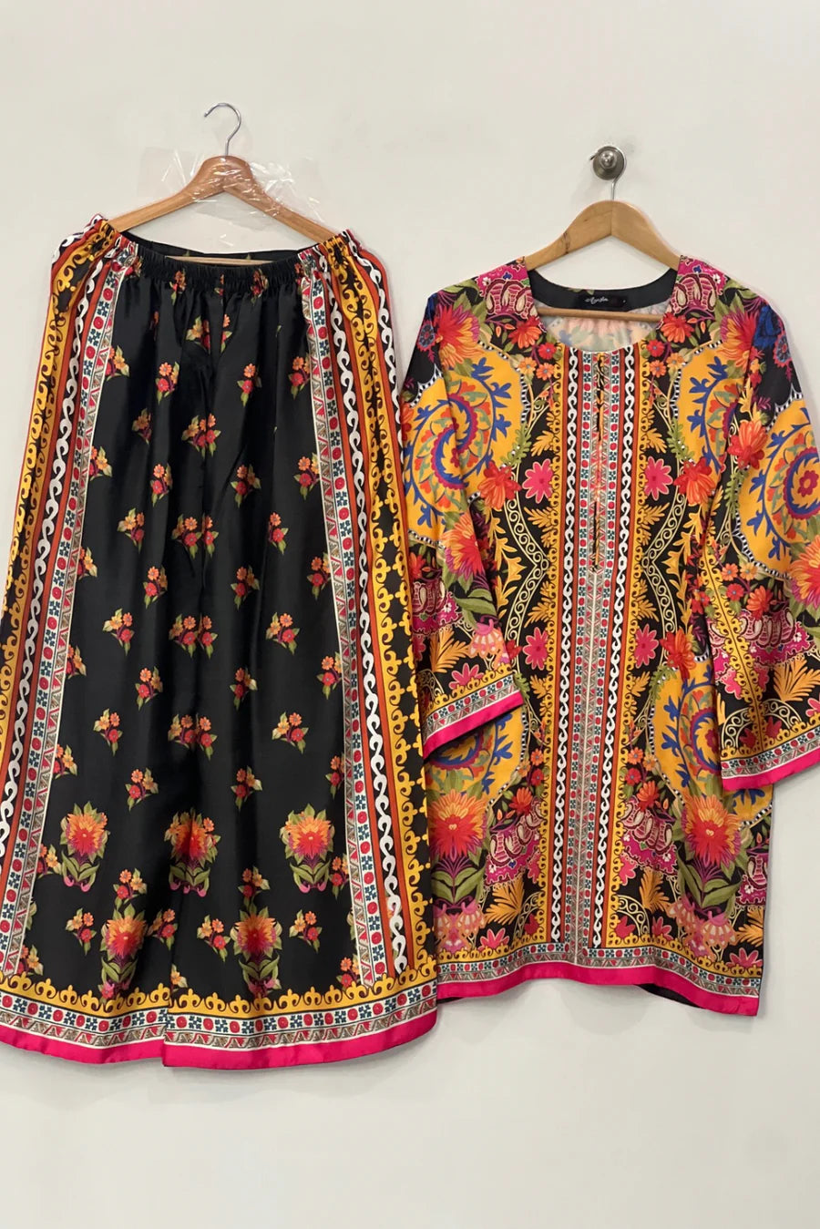 HOORAIN’S PRET DIGITAL PRINTED SILK - 2 PC STITCHED