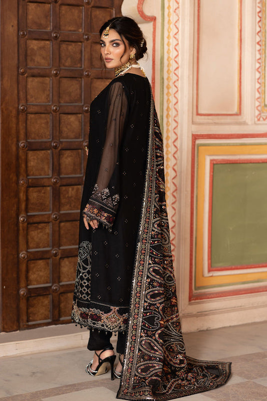 RAMSHA LUXURY EMBROIDERED CHIFFON - 3 PC UNSTITCHED