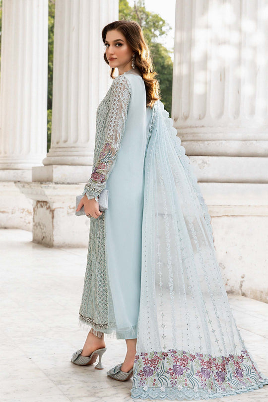 MARIA B LUXURY EMBROIDERED CHIFFON - 3 PC UNSTITCHED