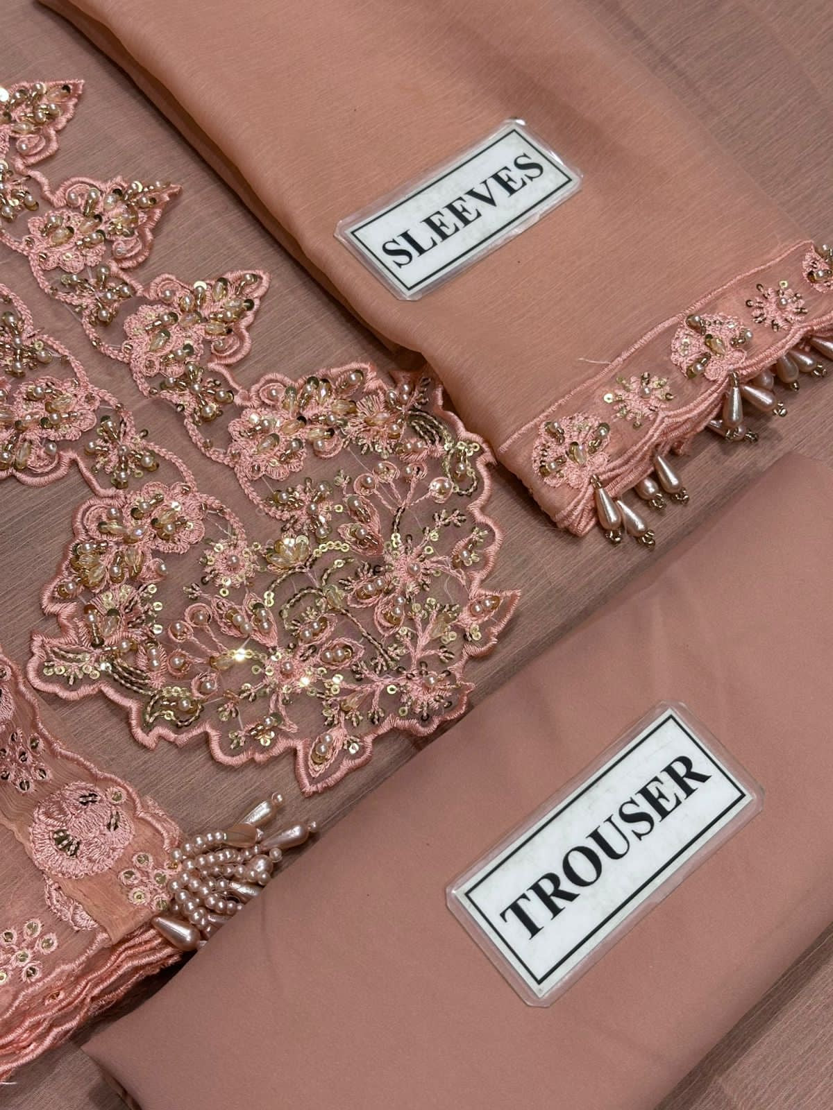 IZNIK EMBROIDERED CHIFFON - 3 PC UNSTITCHED