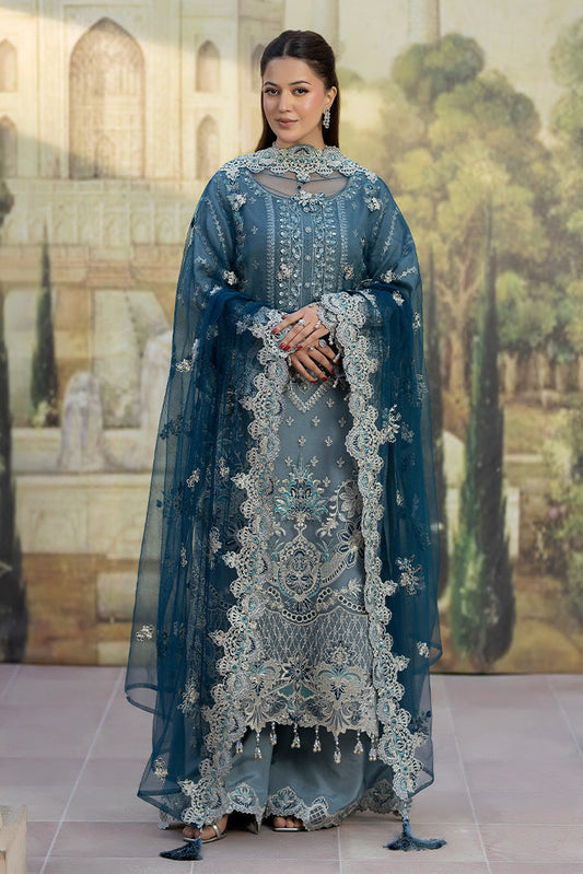 IMROZIA LUXURY WEDDING EMBROIDERED CHIFFON - 3 PC UNSTITCHED