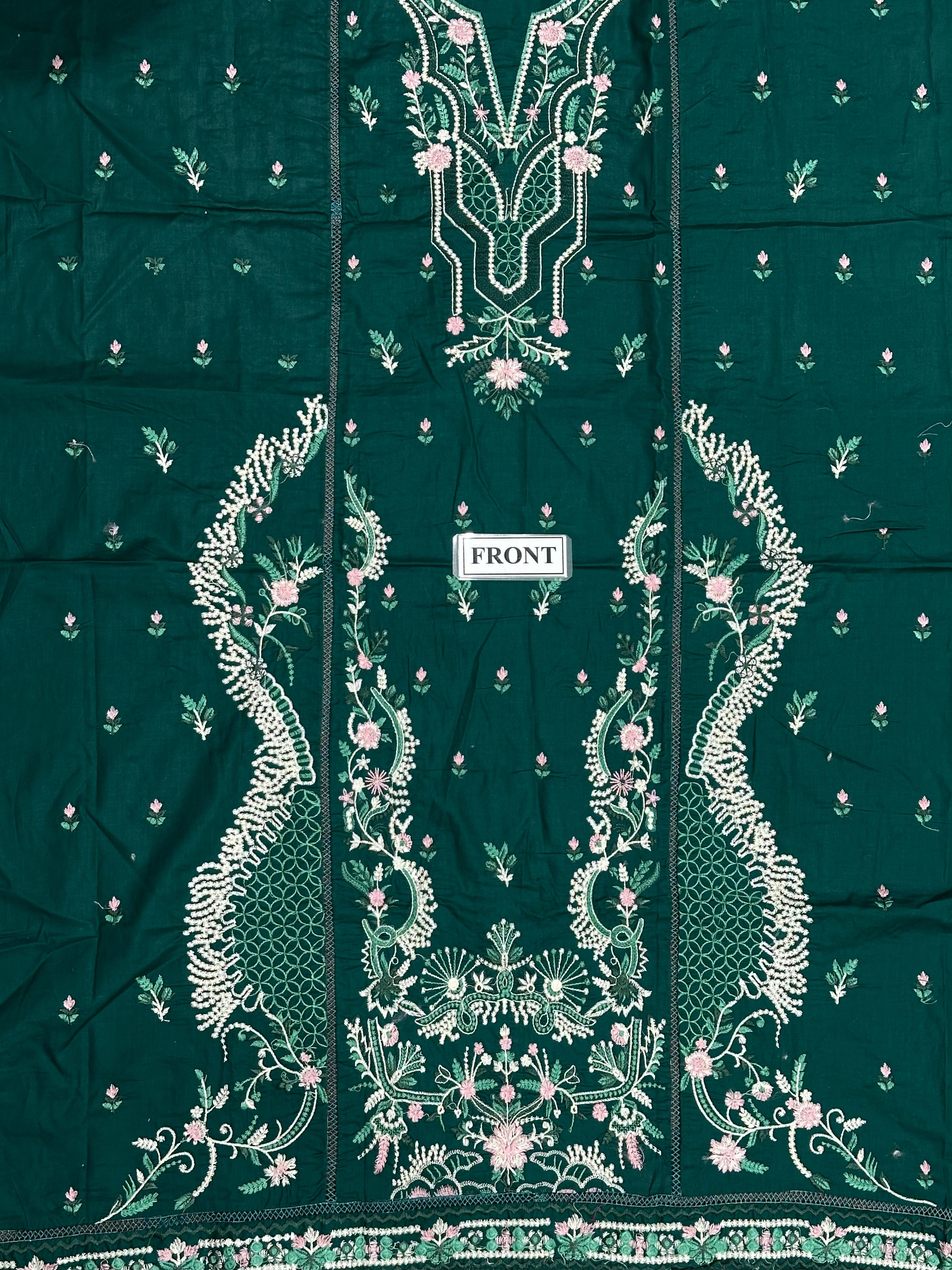 KANWAL MALIK EMBROIDERED LAWN - 3 PC UNSTITCHED